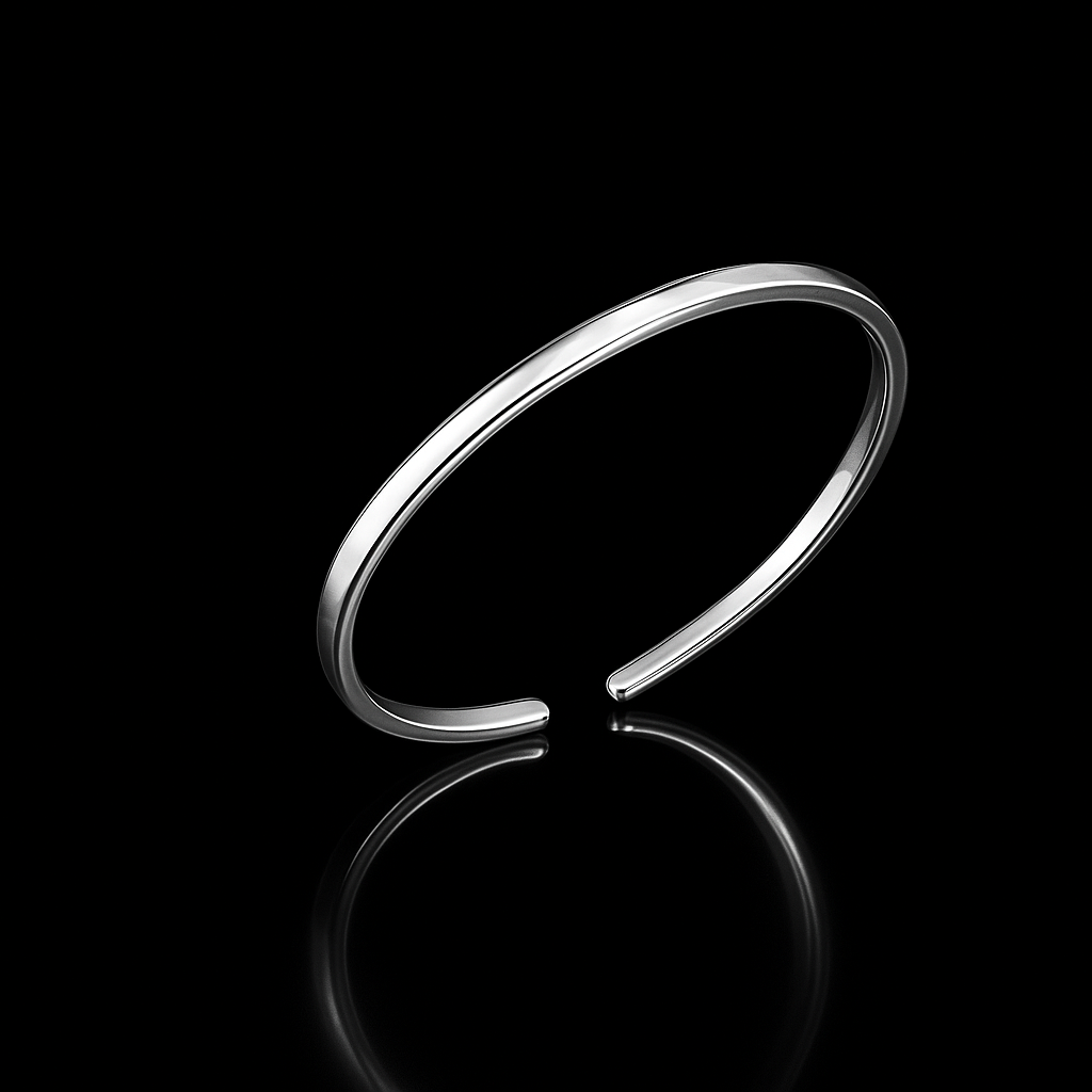 Anel Falange Regulável em Prata 925