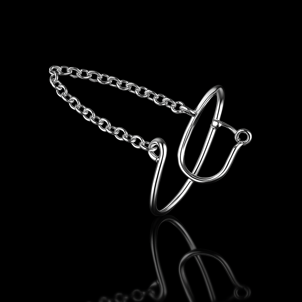 Anel Regulável em Prata 925 Corrente Portuguesa