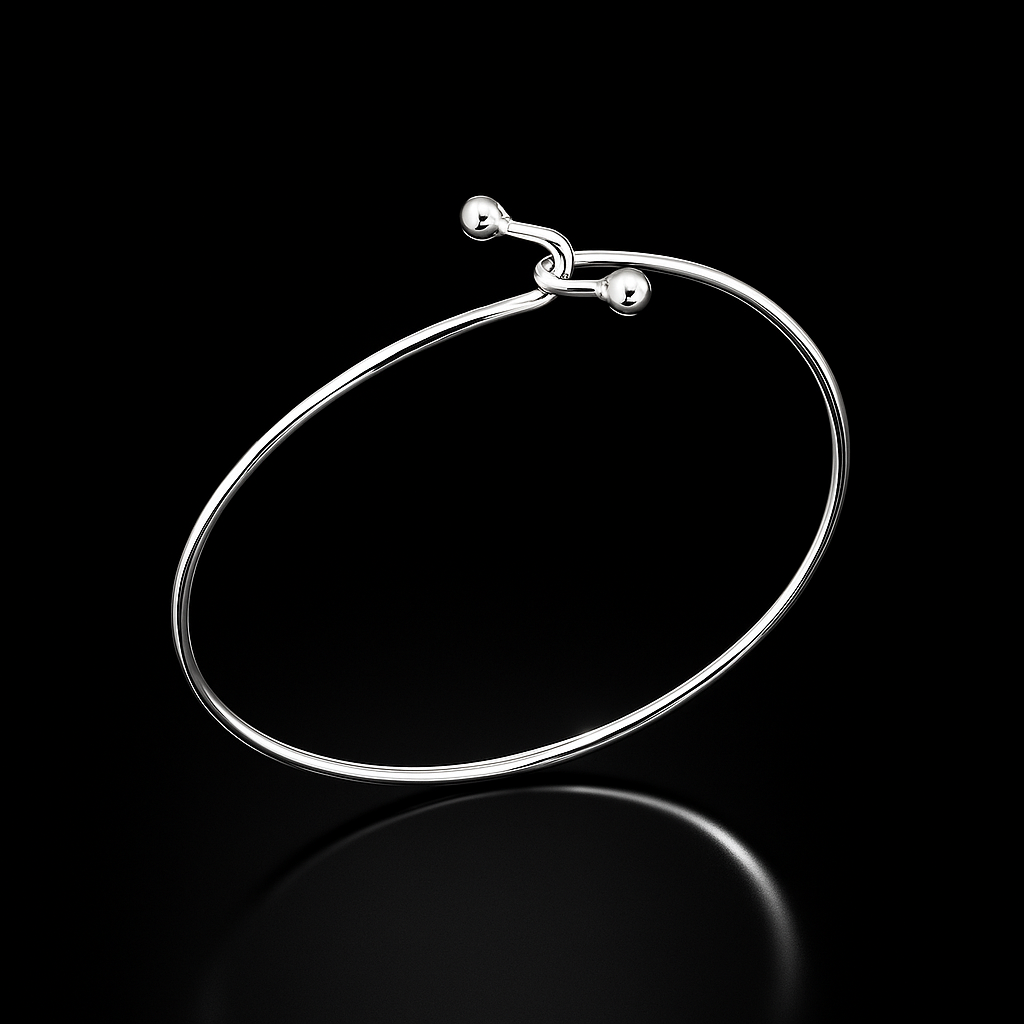 Bracelete em Prata 925 Gancho