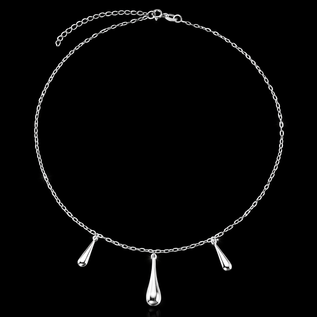 Choker em Prata 925 Gotas