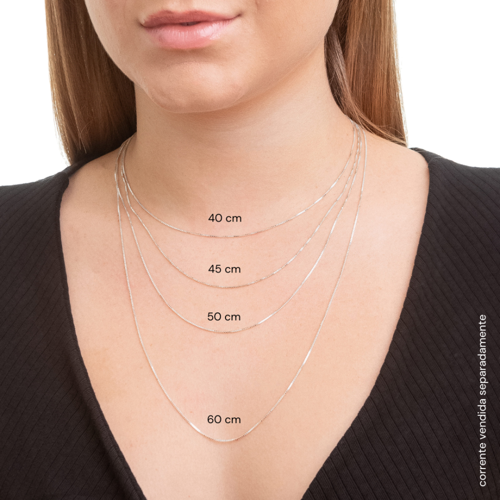 Corrente Veneziana V15 em Prata 925